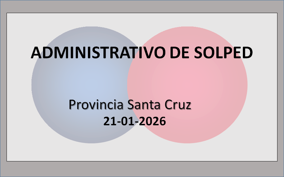 Administrativo de SOLPED