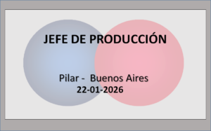 Jefe de Producción