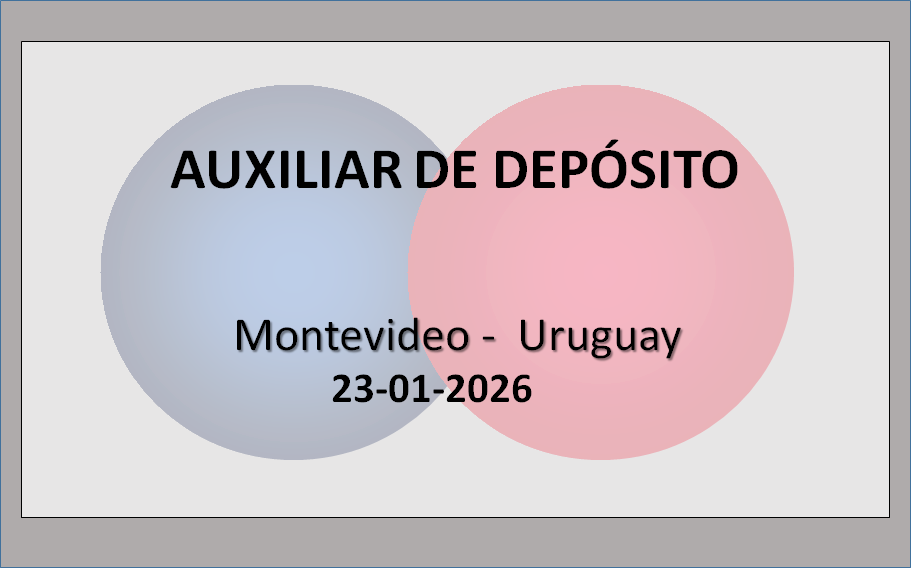 Auxiliar de Depósito