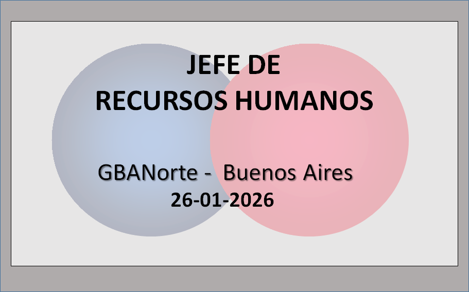 Jefe de Recursos Humanos