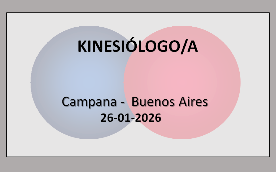 Kinesiólogo/a