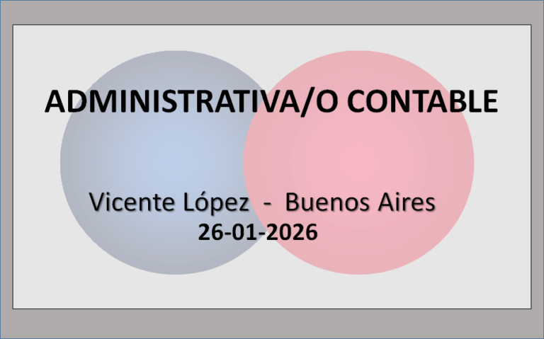 Administrativa/o Contable 3 - OL Group Administrativa/o Contable