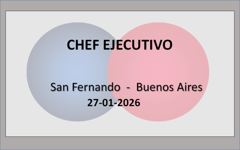 Chef Ejecutivo 3 - OL Group Chef Ejecutivo