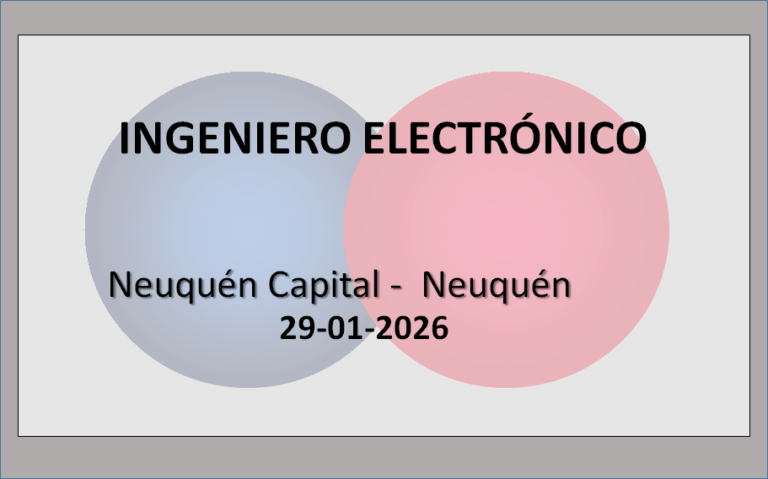 Ingeniero Electrónico 1 - OL Group Ingeniero Electrónico