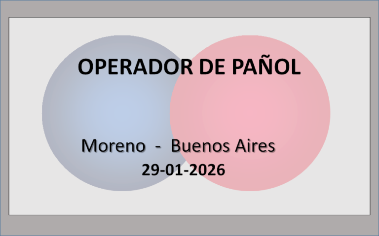Operador de Pañol 5 - OL Group Operador de Pañol