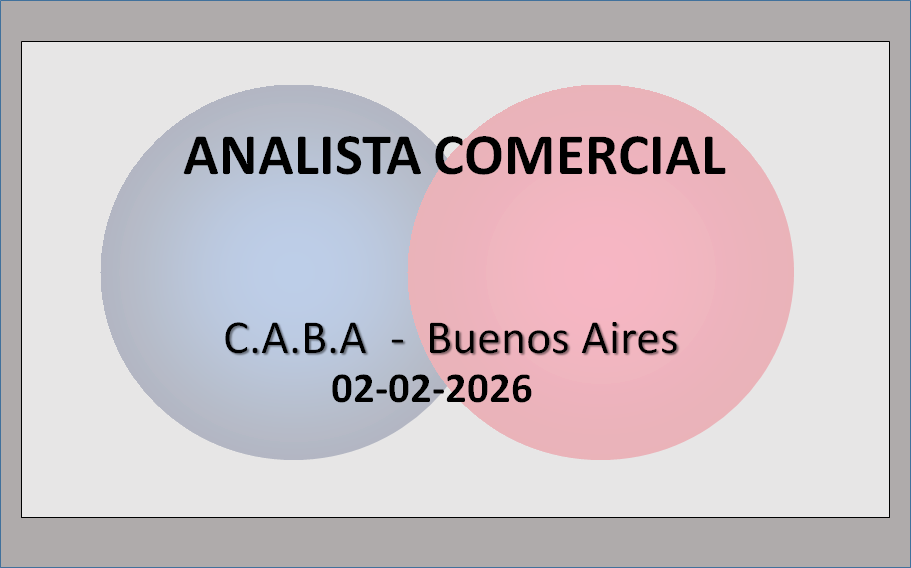 Analista Comercial