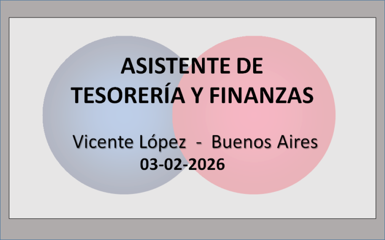Asistente de Tesorería y Finanzas 2 - OL Group Asistente de Tesorería y Finanzas