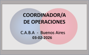 Coordinador/a de Operaciones
