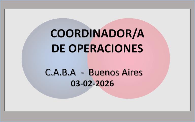 Coordinador/a de Operaciones 6 - OL Group Coordinador/a de Operaciones