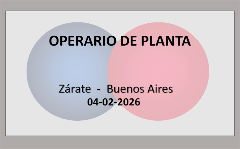 Operario de Planta 3 - OL Group Operario de Planta