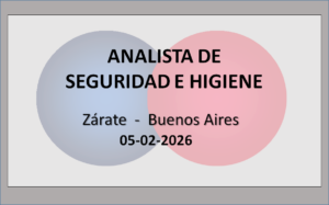 Analista de Seguridad e Higiene