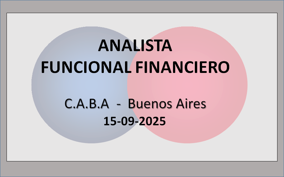 Analista Funcional Financiero