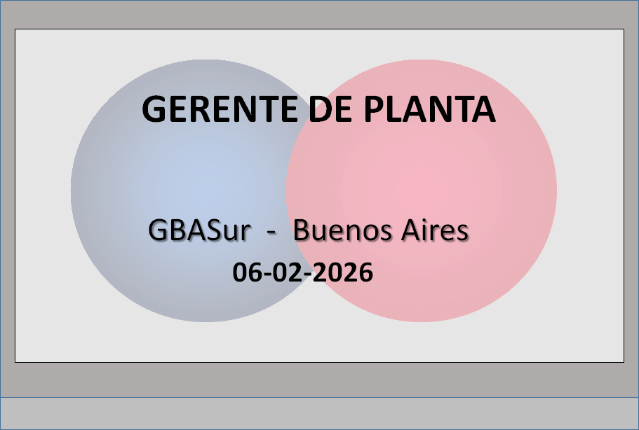 Gerente de Planta