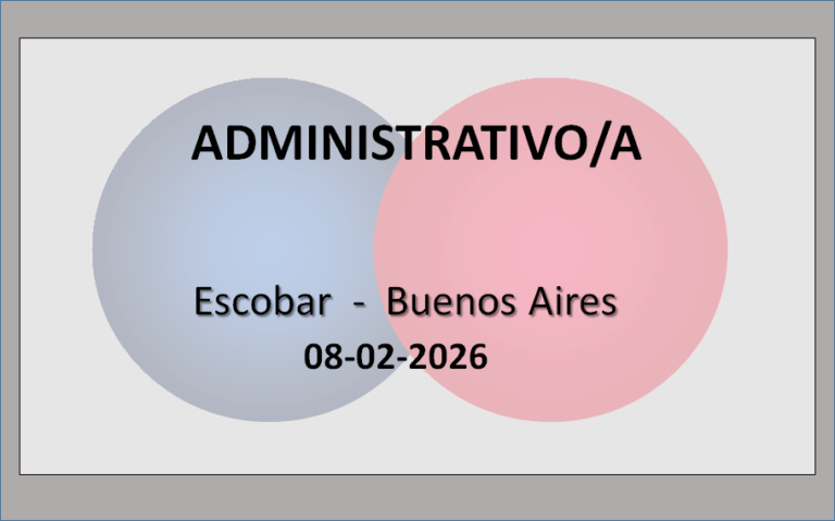 Administrativo/a