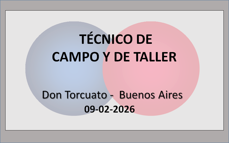 Técnico de Campo y de Taller 1 - OL Group Técnico de Campo y de Taller