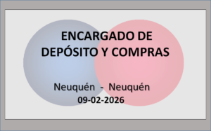 Encargado de Depósito y Compras.