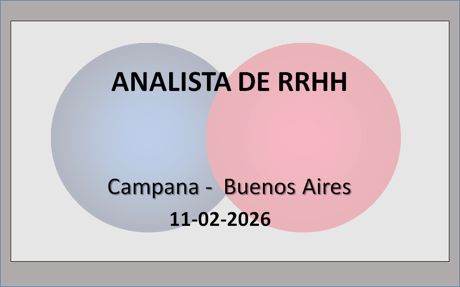 Analista de Recursos Humanos