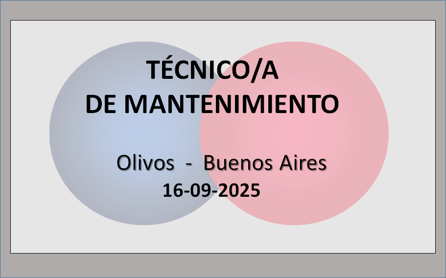 Técnico/a de Mantenimiento