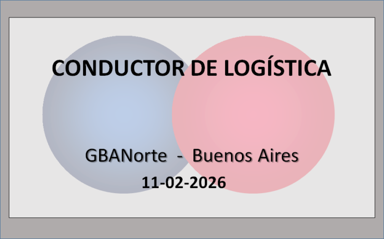 Conductor de Logística 1 - OL Group Conductor de Logística