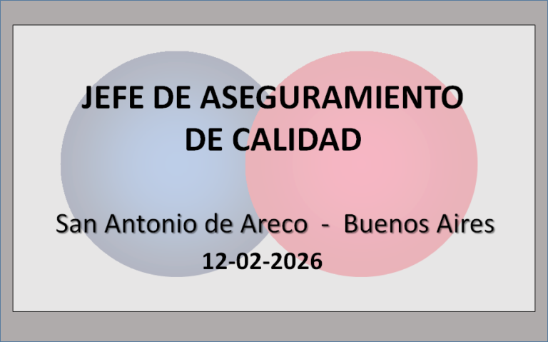 Jefe de Aseguramiento de Calidad 6 - OL Group Jefe de Aseguramiento de Calidad