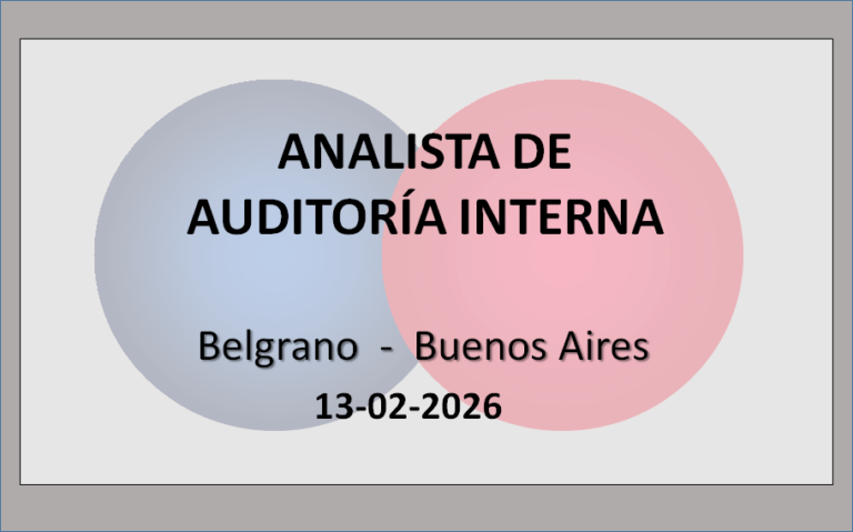 Analista de Auditoría Interna 7 - OL Group Analista de Auditoría Interna