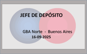 Jefe de Depósito