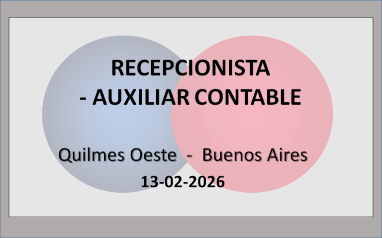 Recepcionista - Auxiliar Contable 3 - OL Group Recepcionista - Auxiliar Contable