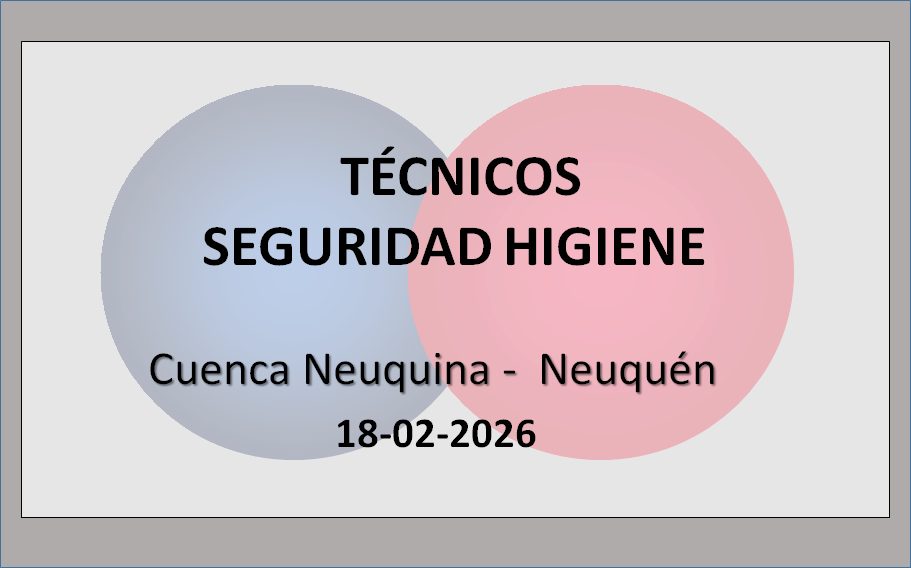 Técnicos Seguridad Higiene