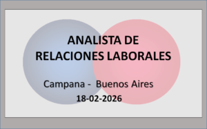 Analista de Relaciones Laborales (RRLL)