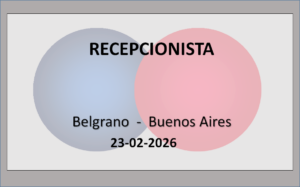 Recepcionista