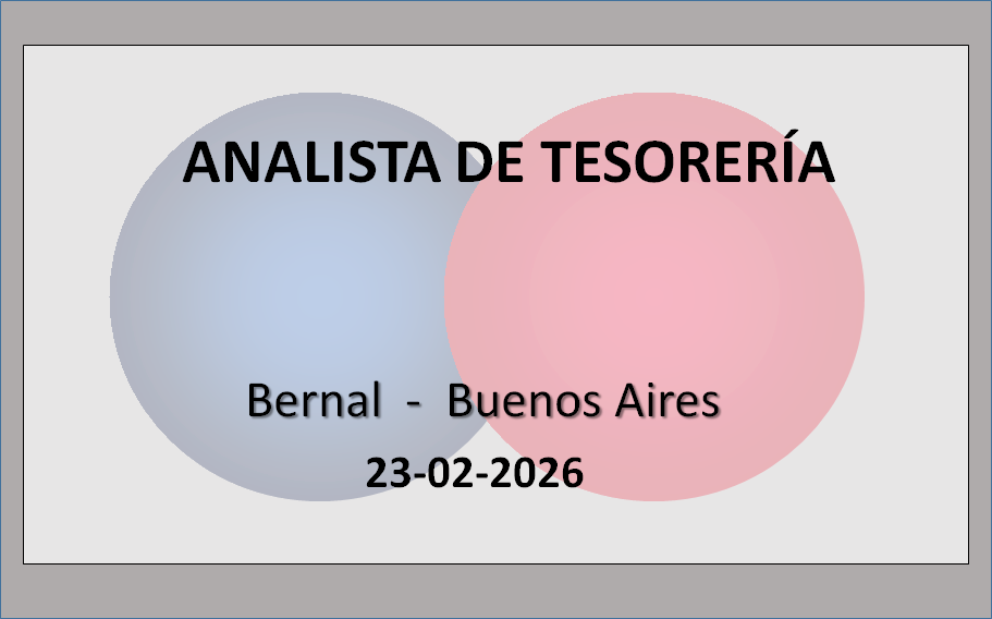 Analista de Tesorería