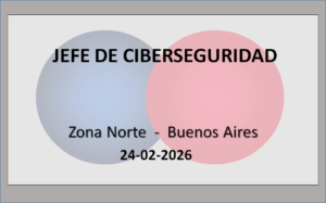 Jefe de Ciberseguridad