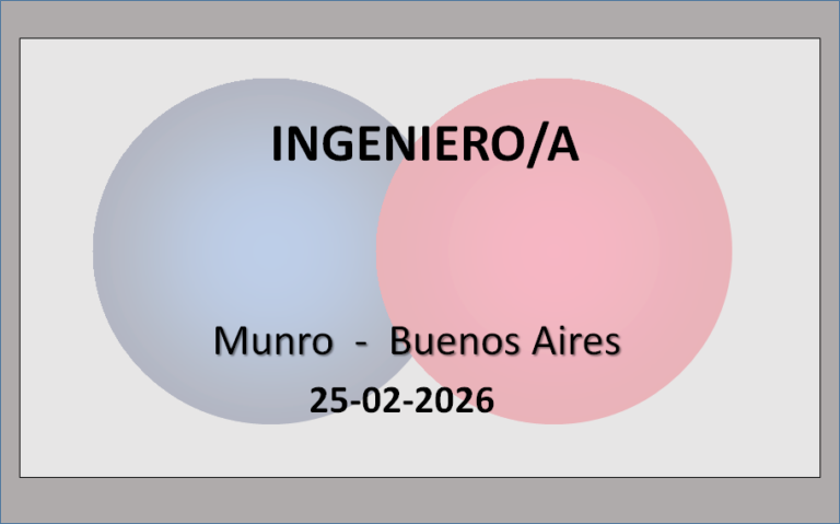 Ingeniero/a 4 - OL Group Ingeniero/a Industrial, Electrónico, Mecánico o Electromecánico