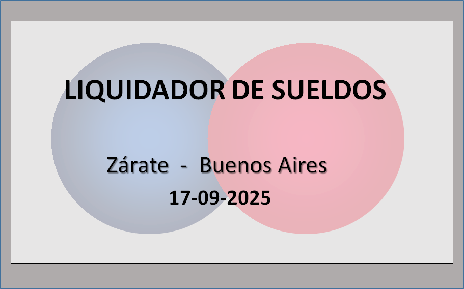 Liquidador de Sueldos