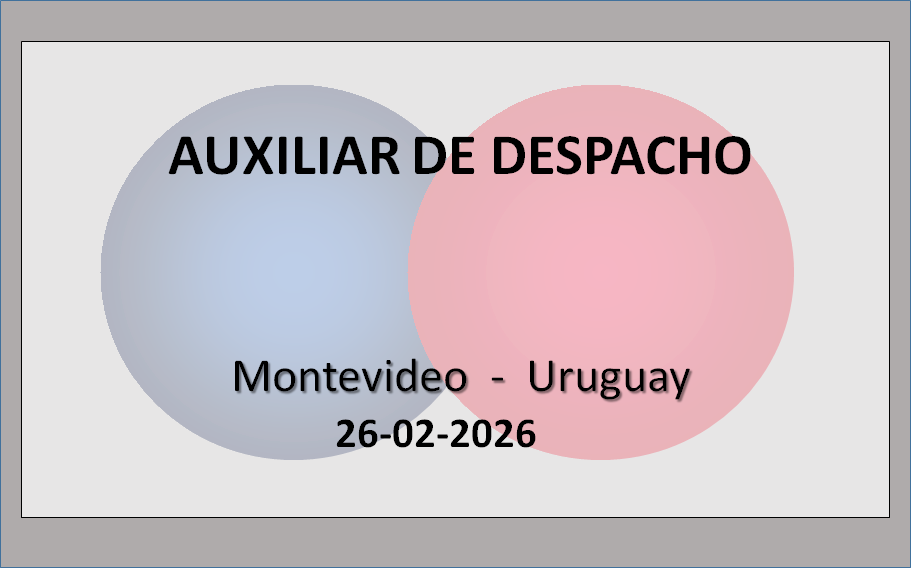 Auxiliar de Despacho