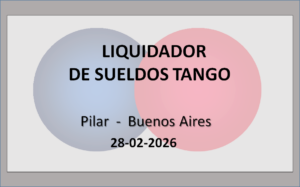 Liquidador de Sueldos Tango