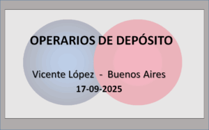 Operarios de Depósito