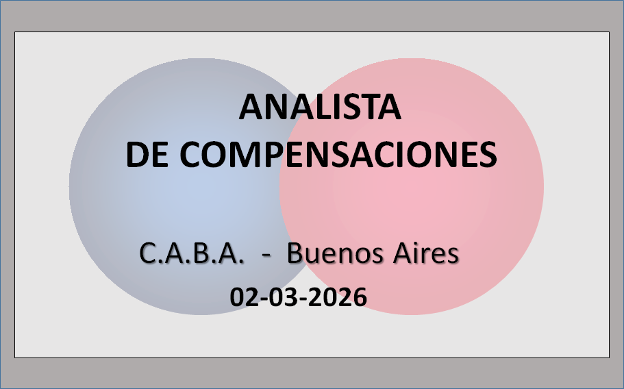 Analista de Compensaciones