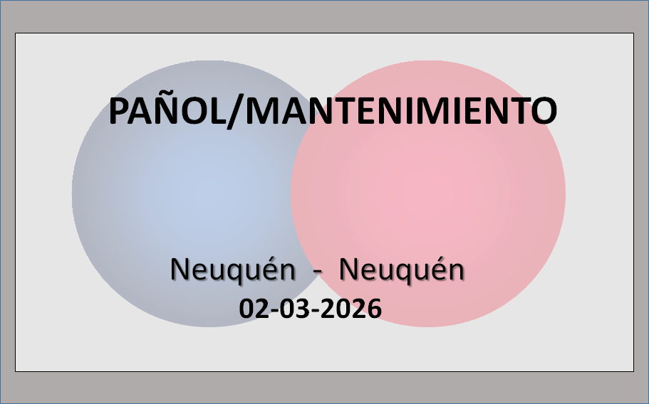 Pañol/Mantenimiento