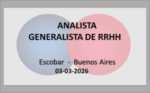 Analista Generalista de RRHH