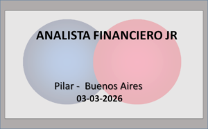 Analista financiero Jr.