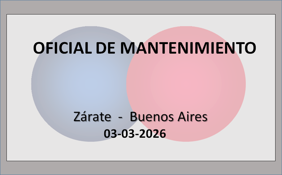 Oficial de Mantenimiento
