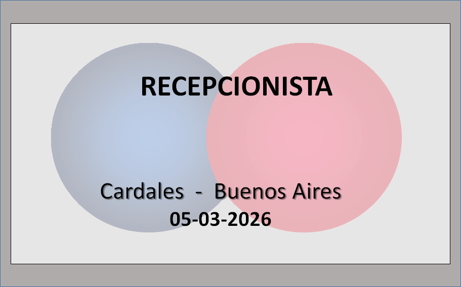 Recepcionista