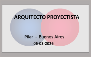 Arquitecto Proyectista