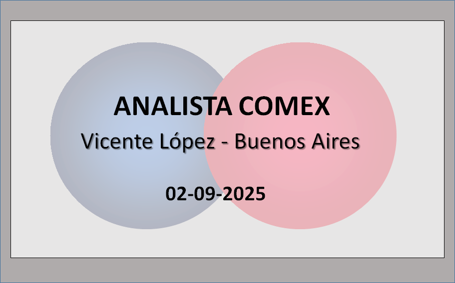 Analista Comex