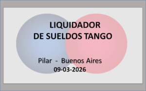 Liquidador de Sueldos Tango