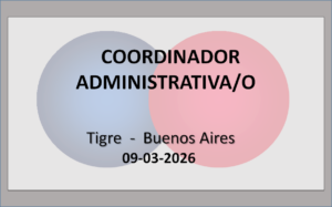 Coordinador Administrativa/o