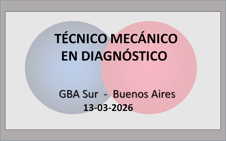 Técnico Mecánico especializado en Diagnóstico