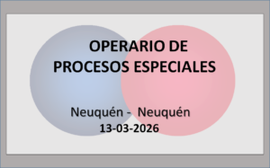 Operario de Procesos Especiales