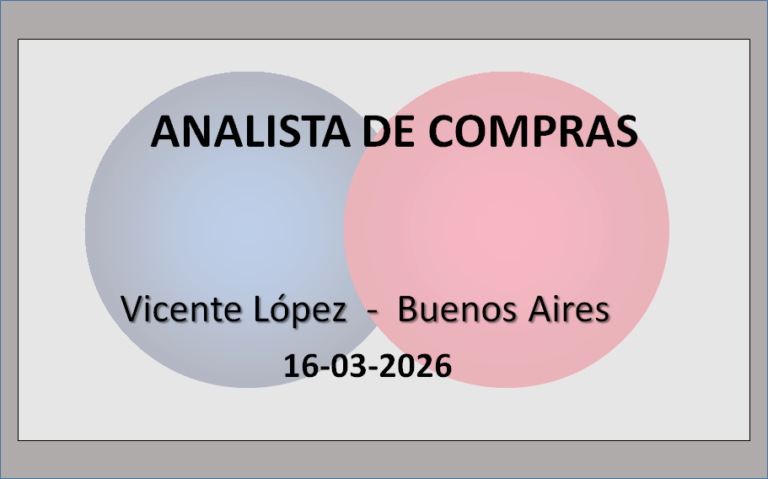 Analista de Compras